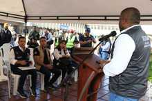 Con llamado esperanzador, Ospina instal&oacute; la jornada electoral presidencial en Cali