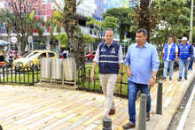 Separadores viales reciben visto bueno de interventor