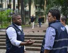 Inici&oacute; en la Plaza de Cayzedo el plan de choque para embellecer a Cali 