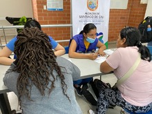 Con oferta de programas para vivienda lleg&oacute; la Alcald&iacute;a al sector Alto N&aacute;poles