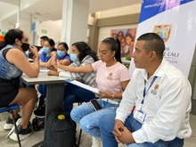 Con oferta de programas para vivienda lleg&oacute; la Alcald&iacute;a al sector Alto N&aacute;poles