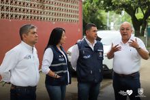 Alcalde y funcionarios de administraci&oacute;n visitaron la IEO Eustaquio Palacios