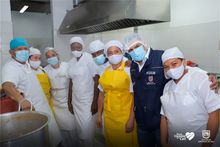 Alcalde y funcionarios de administraci&oacute;n visitaron la IEO Eustaquio Palacios