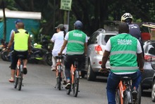 Cale&ntilde;os pedalearon contra el cambio clim&aacute;tico