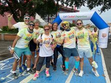 Una ola de colores se tom&oacute; la Calle 9