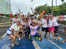 Una ola de colores se tom&oacute; la Calle 9