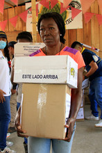 En Las Palmas, 14 hogares damnificados del incendio recibieron ayuda de la Alcald&iacute;a