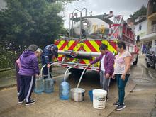 Alcald&iacute;a suministra agua potable a &lsquo;a domicilio&rsquo; en la zona rural