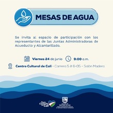 Mesa de agua 