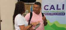 En el CAM se despliega la estrategia Cali toma conciencia, familias libres de violencia