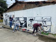 En la comuna 16, el arte es la herramienta para reflexionar sobre cultura ciudadana 