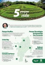 Cali construye cinco parques para la vida
