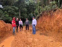 Gobierno cale&ntilde;o restablece movilidad en zona rural entre La Castilla y La Elvira