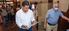 &ldquo;Invito a todos y todas a participar de la fiesta democr&aacute;tica&rdquo;: alcalde Ospina, tras ejercer su derecho al voto