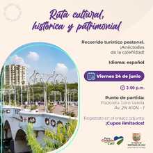 Participa de nuestra ruta cultural, hist&oacute;rica y patrimonial 