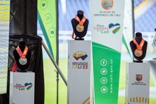 Embajador del Mundial Sub 20 de Atletismo encabez&oacute; entrega de las medallas en el Pascual Guerrero