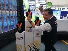 Embajador del Mundial Sub 20 de Atletismo encabez&oacute; entrega de las medallas en el Pascual Guerrero