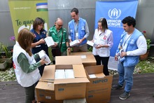 ONU-Acnur dona insumos m&eacute;dicos para fortalecer vacunaci&oacute;n en Cali