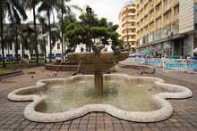 En la Plaza de Cayzedo volvi&oacute; a brotar el agua de las fuentes ornamentales