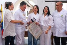 Misi&oacute;n m&eacute;dica fue condecorada por el Concejo Distrital por su trabajo en tiempo de pandemia