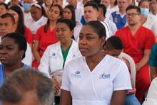 Misi&oacute;n m&eacute;dica fue condecorada por el Concejo Distrital por su trabajo en tiempo de pandemia