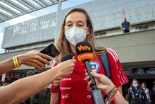 Cali le dio la bienvenida a la Selecci&oacute;n chilena de f&uacute;tbol femenino