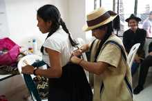 Mercedes Monta&ntilde;o, un acercamiento de la comunidad con sus raices 