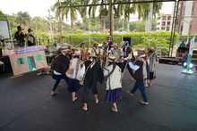 Mercedes Monta&ntilde;o, un acercamiento de la comunidad con sus raices 