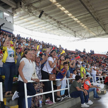 P&uacute;blico cale&ntilde;o se &lsquo;coron&oacute;&rsquo; como el mejor anfitri&oacute;n de la Copa de Ciclismo