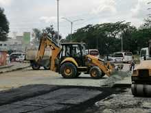 Rehabilitan corredor vial de la Terminal de Transportes de Cali con el grupo operativo