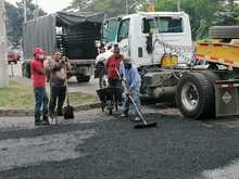 Rehabilitan corredor vial de la Terminal de Transportes de Cali con el grupo operativo
