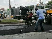 Rehabilitan corredor vial de la Terminal de Transportes de Cali con el grupo operativo