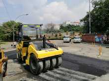 Rehabilitan corredor vial de la Terminal de Transportes de Cali con el grupo operativo