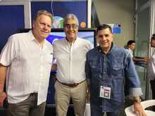 Con salsa y buen f&uacute;tbol, Cali recibi&oacute; al presidente de la FIFA 