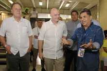Con salsa y buen f&uacute;tbol, Cali recibi&oacute; al presidente de la FIFA 