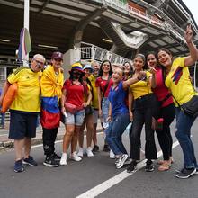 Los partidos de la selecci&oacute;n Colombia femenina congregaron a las familias en el Pascual Guerrero