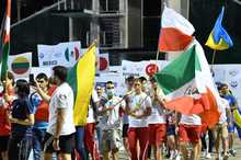 Sobria inauguraci&oacute;n: Todo listo para inicio del Mundial de Nataci&oacute;n con Aletas 