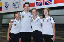 Sobria inauguraci&oacute;n: Todo listo para inicio del Mundial de Nataci&oacute;n con Aletas 