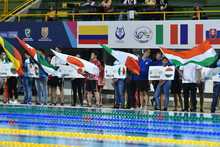 Sobria inauguraci&oacute;n: Todo listo para inicio del Mundial de Nataci&oacute;n con Aletas 