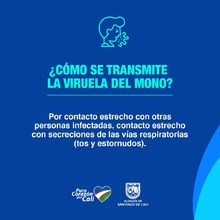 La Secretar&iacute;a de Salud de Cali alerta sobre la viruela del mono