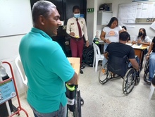 Reconocimiento en el D&iacute;a del Cuidador con personas con discapacidad