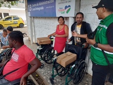 Reconocimiento en el D&iacute;a del Cuidador con personas con discapacidad