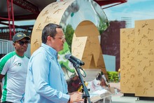 Secretar&iacute;a del Deporte inaugur&oacute; placa conmemorativa del Kil&oacute;metro Cero del Deporte Mundial   