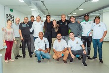 Ilustre hu&eacute;sped: Medallista ol&iacute;mpica Caterine Ibarg&uuml;en se goz&oacute; visita a la Secretar&iacute;a del Deporte