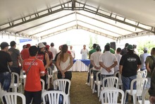 Que retumbe el sonido de la vida y paz, en las orquestas de las barras populares