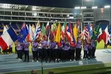 Con llamado a una vida sana, el alcalde Ospina dio por inaugurados Los Juegos Mundiales de Atletismo Sub20