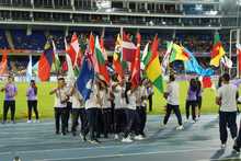 Con llamado a una vida sana, el alcalde Ospina dio por inaugurados Los Juegos Mundiales de Atletismo Sub20