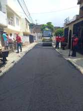 Con trabajos diurnos y nocturnos, Infraestructura contin&uacute;a la recuperaci&oacute;n de v&iacute;as en Cali