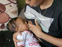  Mujeres gestantes y lactantes con sus ni&ntilde;os disfrutaron de talleres en la Semana de la Lactancia Materna