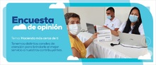 Encuesta de opini&oacute;n del mes